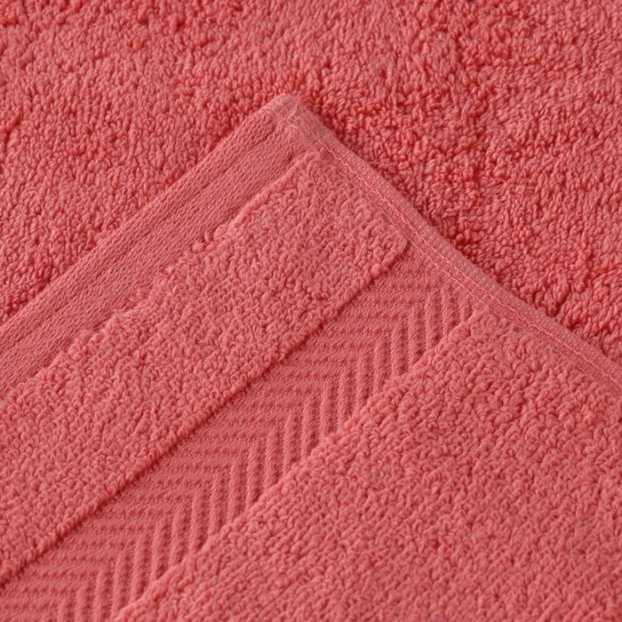 Superior Zero Twist Cotton Solid Soft Absorbent Hand Towel Set of 6