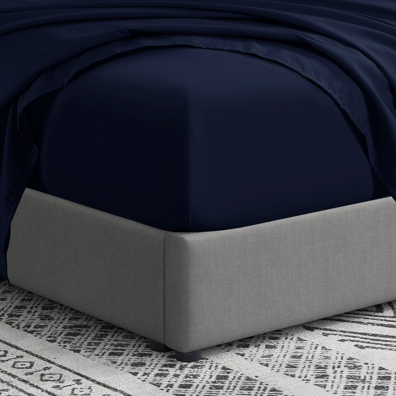 Swift Home Double Brushed Extra Soft Microfiber Single Flat Sheet