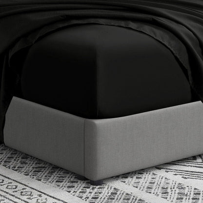 Swift Home Double Brushed Extra Soft Microfiber Single Flat Sheet