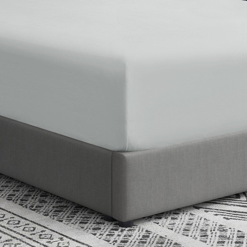 Swift Home Double Brushed Microfiber 16-Inch Deep Pocket Single Fitted Sheet