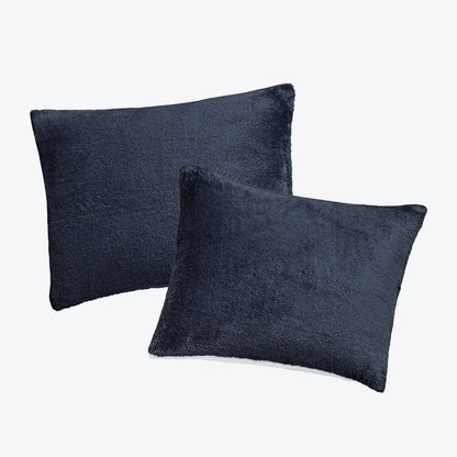 Swift Home Luxurious Reversible High Pile Plush and Sherpa Comforter Set