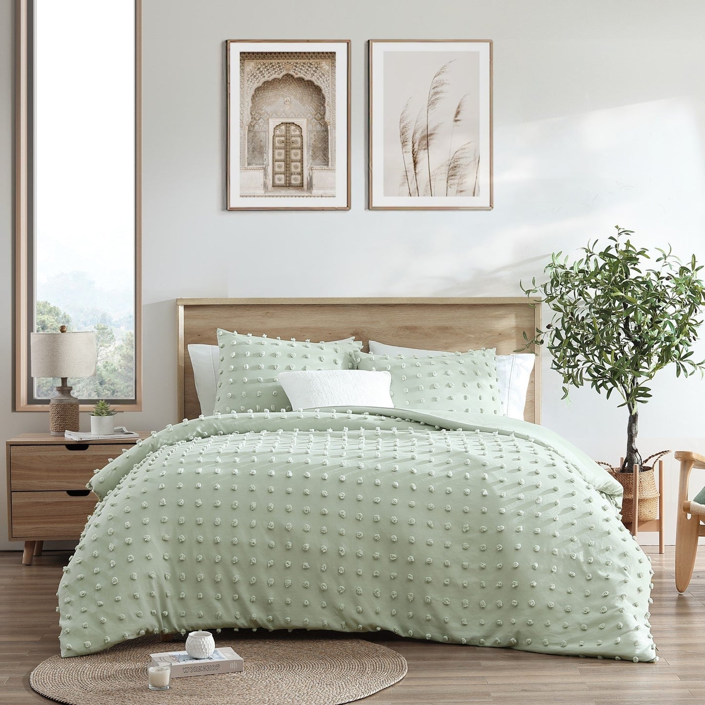 Swift Home Ultra-Soft Pom Pom 3-Piece Microfiber Comforter Bedding Set