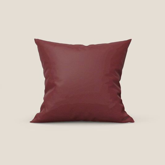 Cuscino Florida disponibile in diversi colori realizzato in ecopelle resistente impermeabile T04 bordeaux