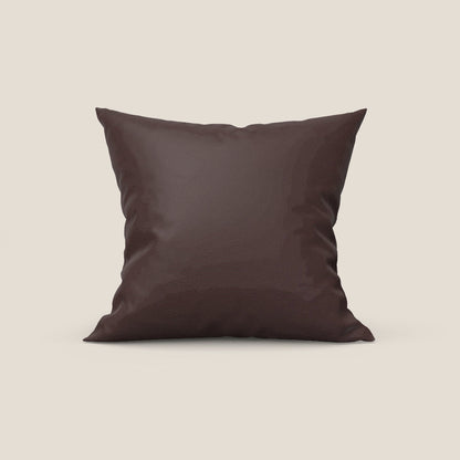 Cuscino Florida disponibile in diversi colori realizzato in ecopelle resistente impermeabile T04 marrone