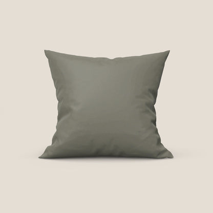 Cuscino Florida disponibile in diversi colori realizzato in ecopelle resistente impermeabile T04 talpa