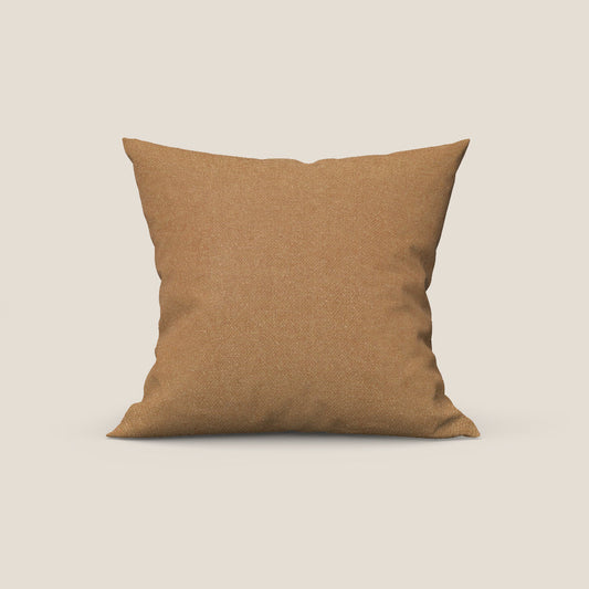 Dalt cuscino disponibile in diversi colori realizzato in bouclé morbido impermeabile T07 arancio