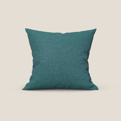 Dalt cuscino disponibile in diversi colori realizzato in bouclé morbido impermeabile T07 azzurro