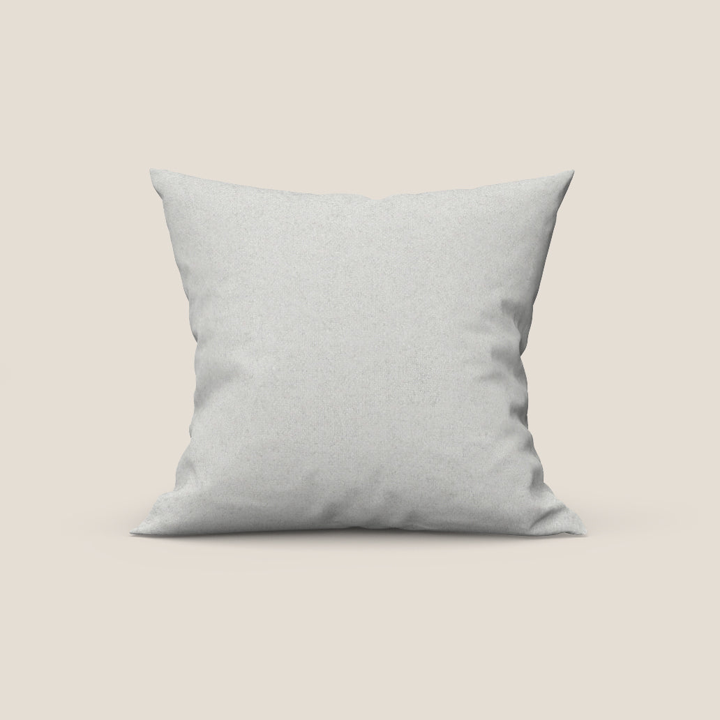 Dalt cuscino disponibile in diversi colori realizzato in bouclé morbido impermeabile T07 bianco