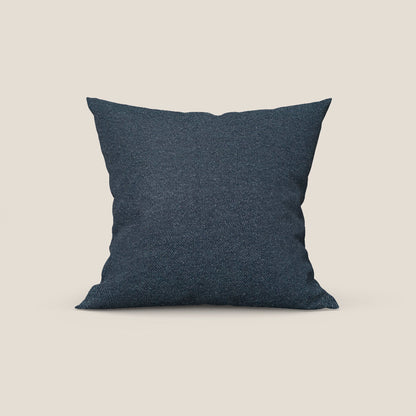 Dalt cuscino disponibile in diversi colori realizzato in bouclé morbido impermeabile T07 blu