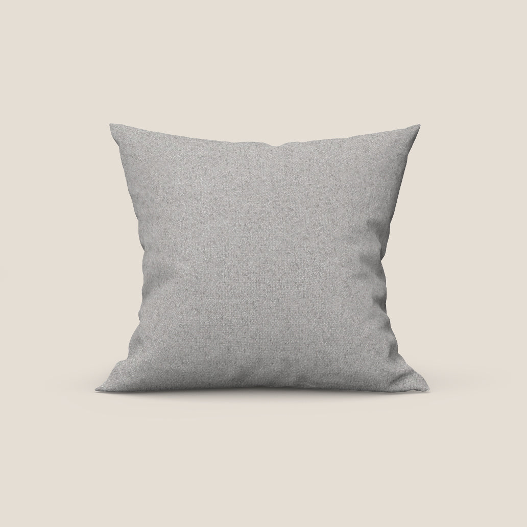 Dalt cuscino disponibile in diversi colori realizzato in bouclé morbido impermeabile T07 grigio