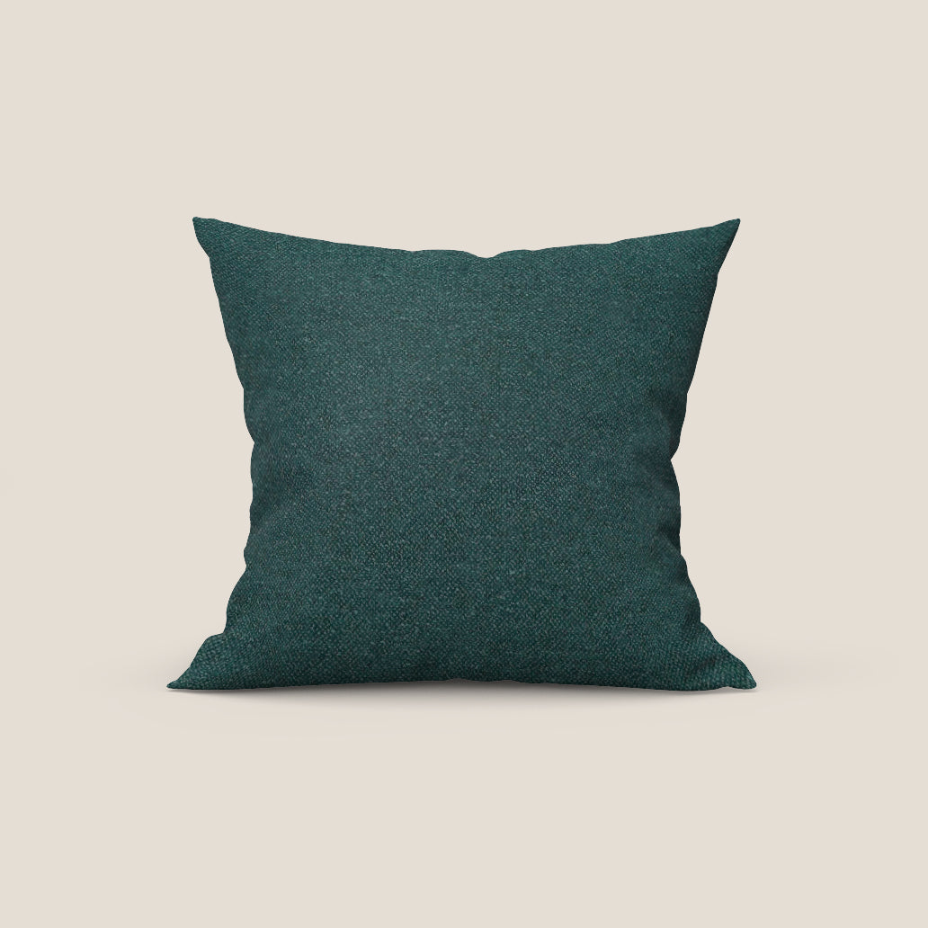 Dalt cuscino disponibile in diversi colori realizzato in bouclé morbido impermeabile T07 verde