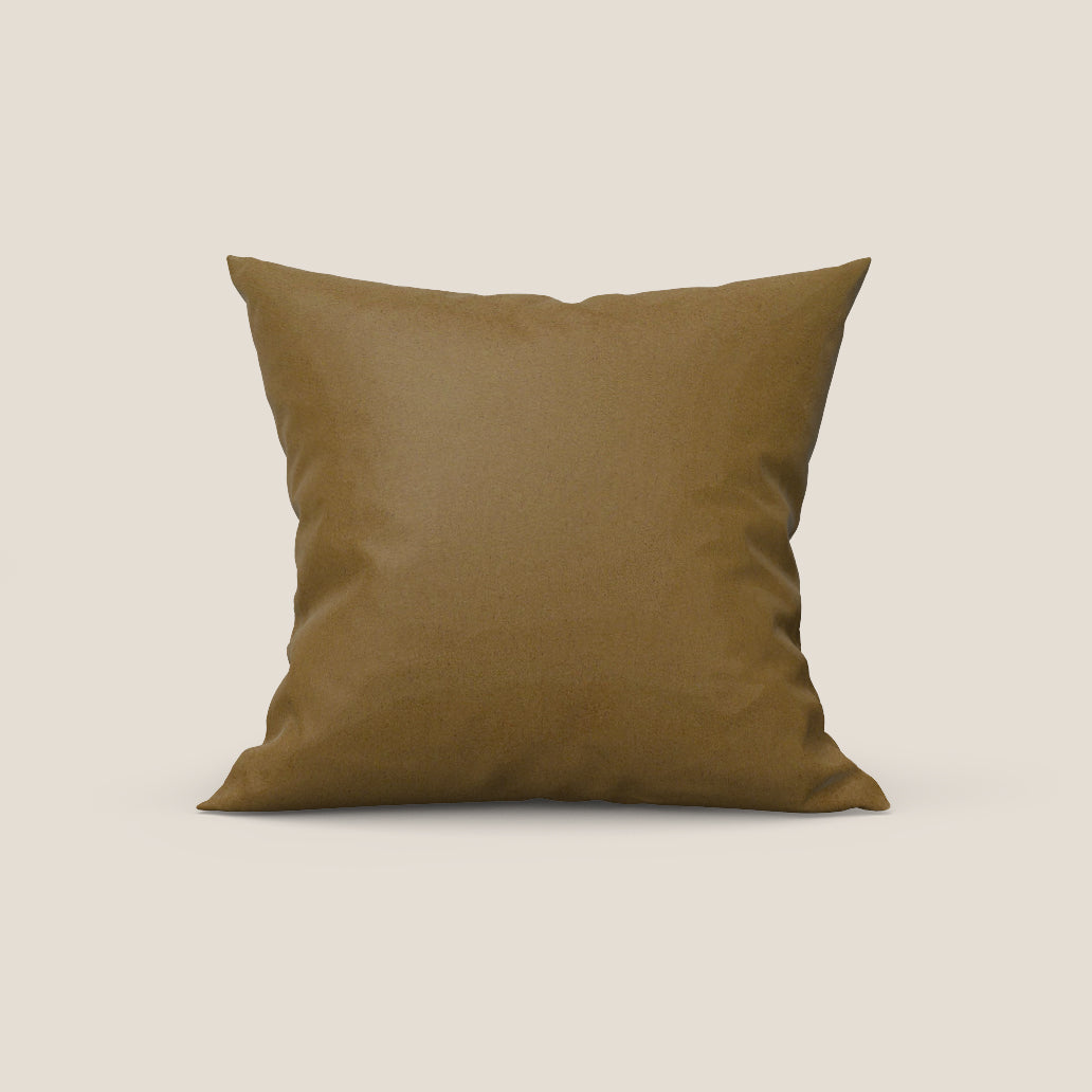 Jazz cuscino disponibile in diversi colori realizzato in microfibra tecnica smacchiabile T11 cuoio