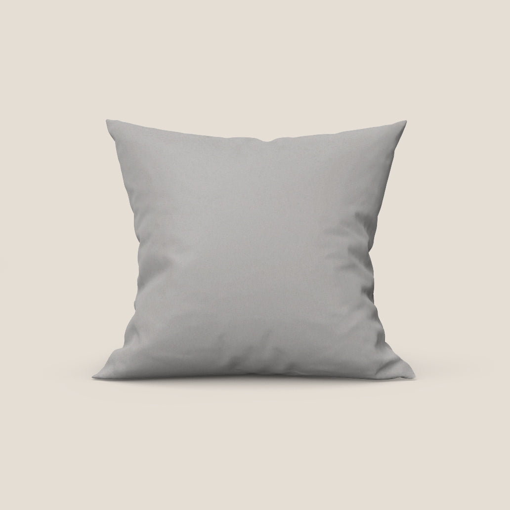 Jazz cuscino disponibile in diversi colori realizzato in microfibra tecnica smacchiabile T11 grigio chiaro