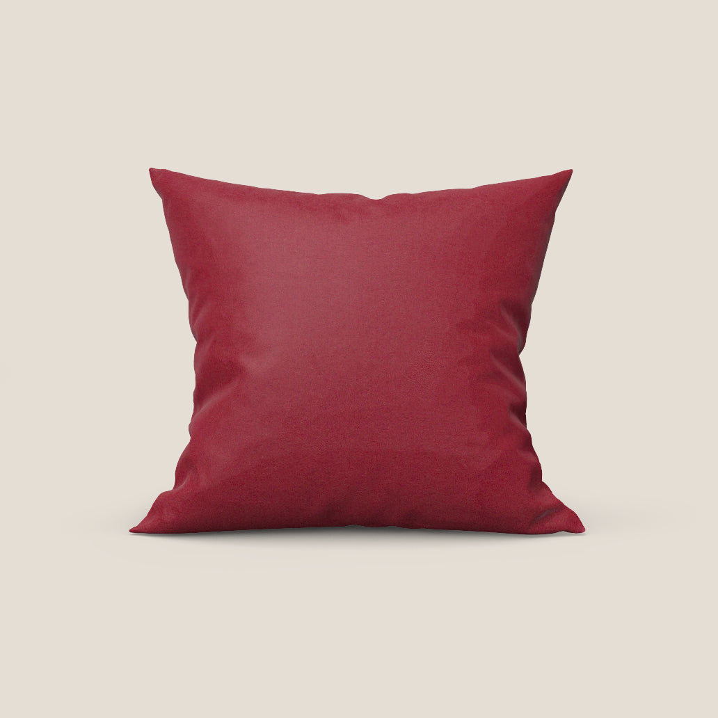 Jazz cuscino disponibile in diversi colori realizzato in microfibra tecnica smacchiabile T11 rosso