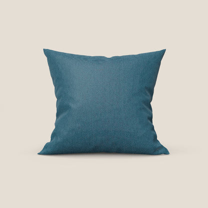 Honey cuscino disponibile in diversi colori realizzato in tessuto simile cotone impermeabile T13 azzurro