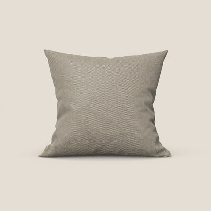 Honey cuscino disponibile in diversi colori realizzato in tessuto simile cotone impermeabile T13 beige