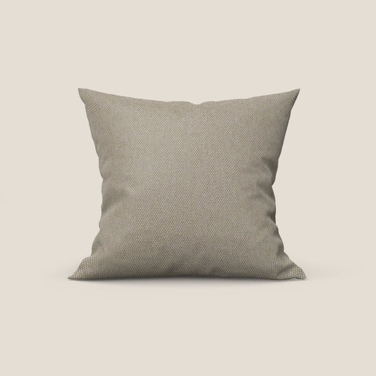 Honey cuscino disponibile in diversi colori realizzato in tessuto simile cotone impermeabile T13 beige