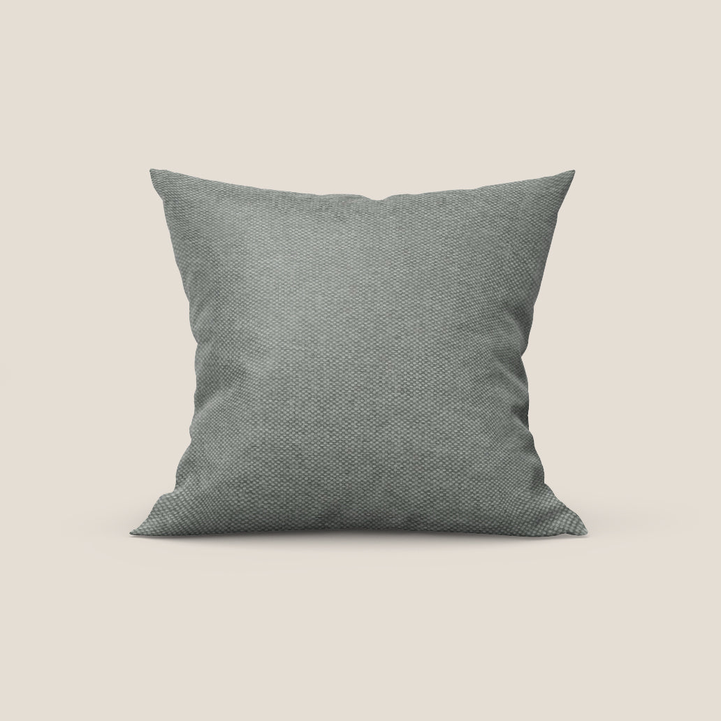 Honey cuscino disponibile in diversi colori realizzato in tessuto simile cotone impermeabile T13 grigio