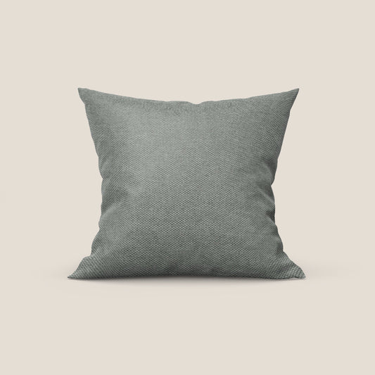 Honey cuscino disponibile in diversi colori realizzato in tessuto simile cotone impermeabile T13 grigio