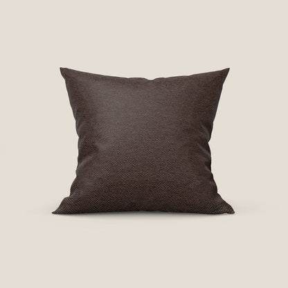 Honey cuscino disponibile in diversi colori realizzato in tessuto simile cotone impermeabile T13 marrone