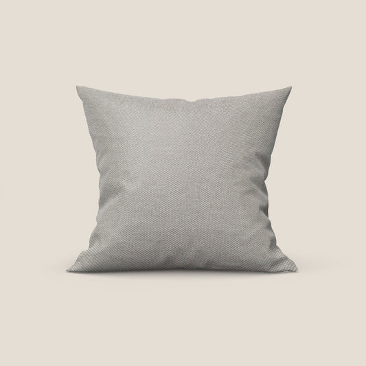 Honey cuscino disponibile in diversi colori realizzato in tessuto simile cotone impermeabile T13 panna