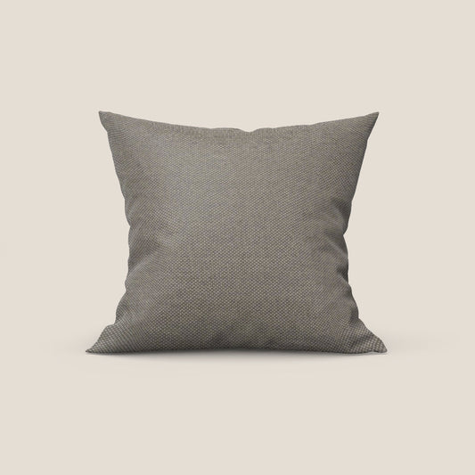 Honey cuscino disponibile in diversi colori realizzato in tessuto simile cotone impermeabile T13 tortora