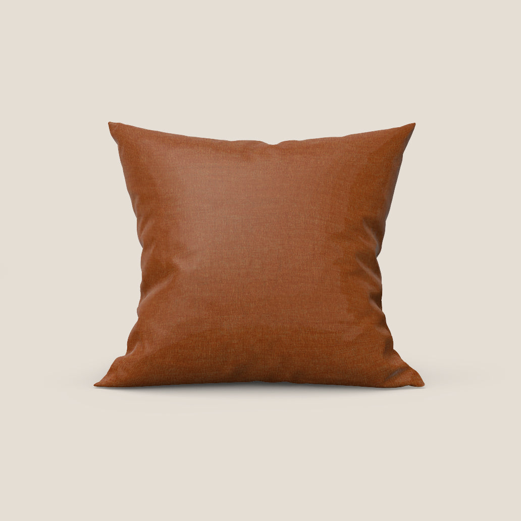 Aspen cuscino in elegante tessuto morbido smacchiabile T17 arancio