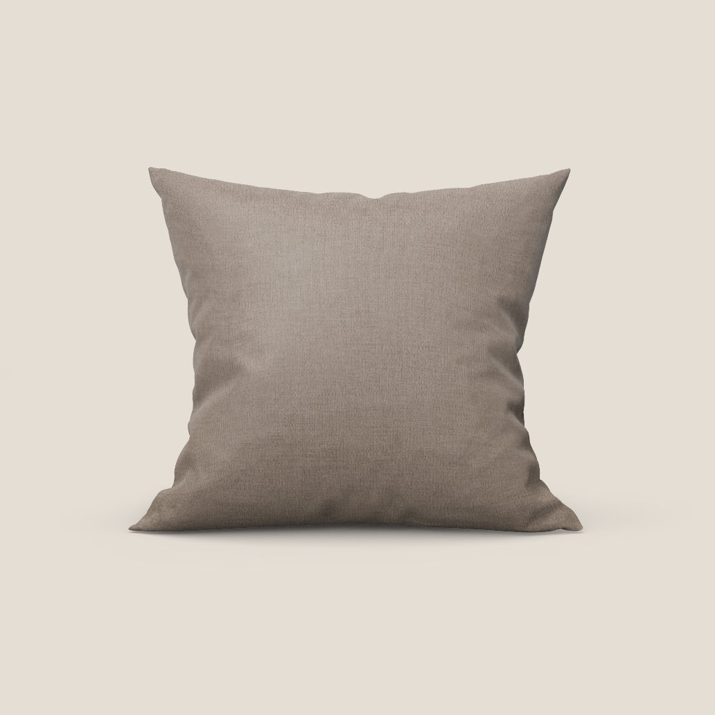Aspen cuscino disponibile in diversi colori in elegante tessuto morbido smacchiabile T17 beige
