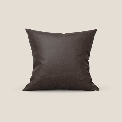 Aspen cuscino disponibile in diversi colori in elegante tessuto morbido smacchiabile T17 marrone