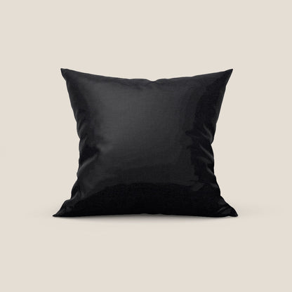 Aspen cuscino disponibile in diversi colori in elegante tessuto morbido smacchiabile T17 nero