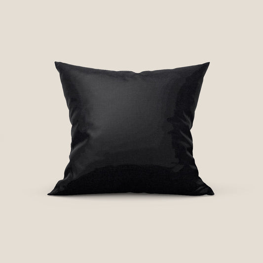 Aspen cuscino disponibile in diversi colori in elegante tessuto morbido smacchiabile T17 nero