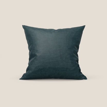 Aspen cuscino disponibile in diversi colori in elegante tessuto morbido smacchiabile T17 petrolio