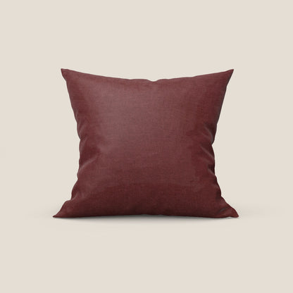 Aspen cuscino disponibile in diversi colori in elegante tessuto morbido smacchiabile T17 rosso