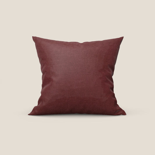 Aspen cuscino disponibile in diversi colori in elegante tessuto morbido smacchiabile T17 rosso