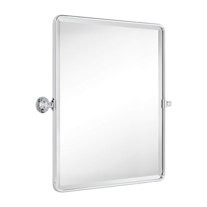 TEHOME Woodvale Rectangle Vertical Metal Wall Mirrors