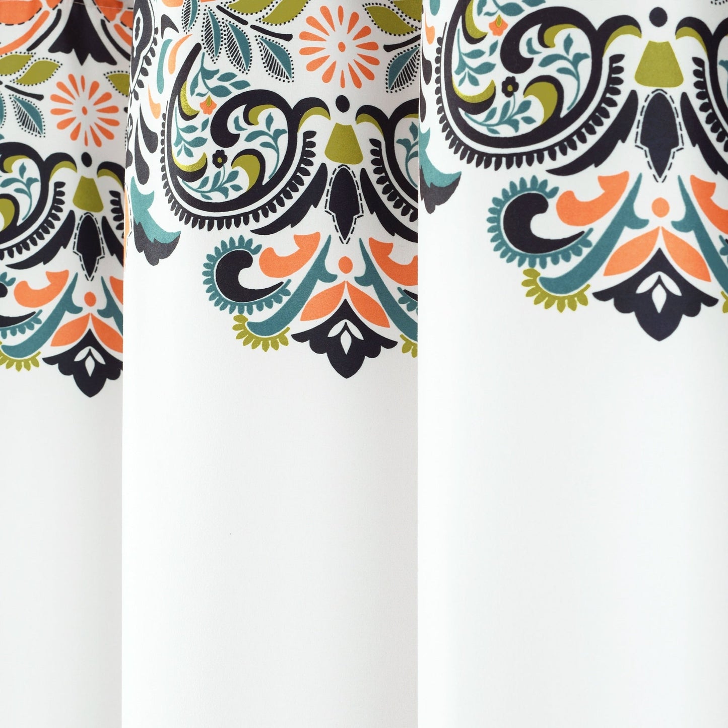 The Curated Nomad Lyon Damask Shower Curtain