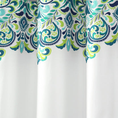 The Curated Nomad Lyon Damask Shower Curtain