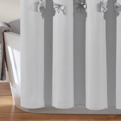 The Gray Barn Dogwood Ivory Shower Curtain