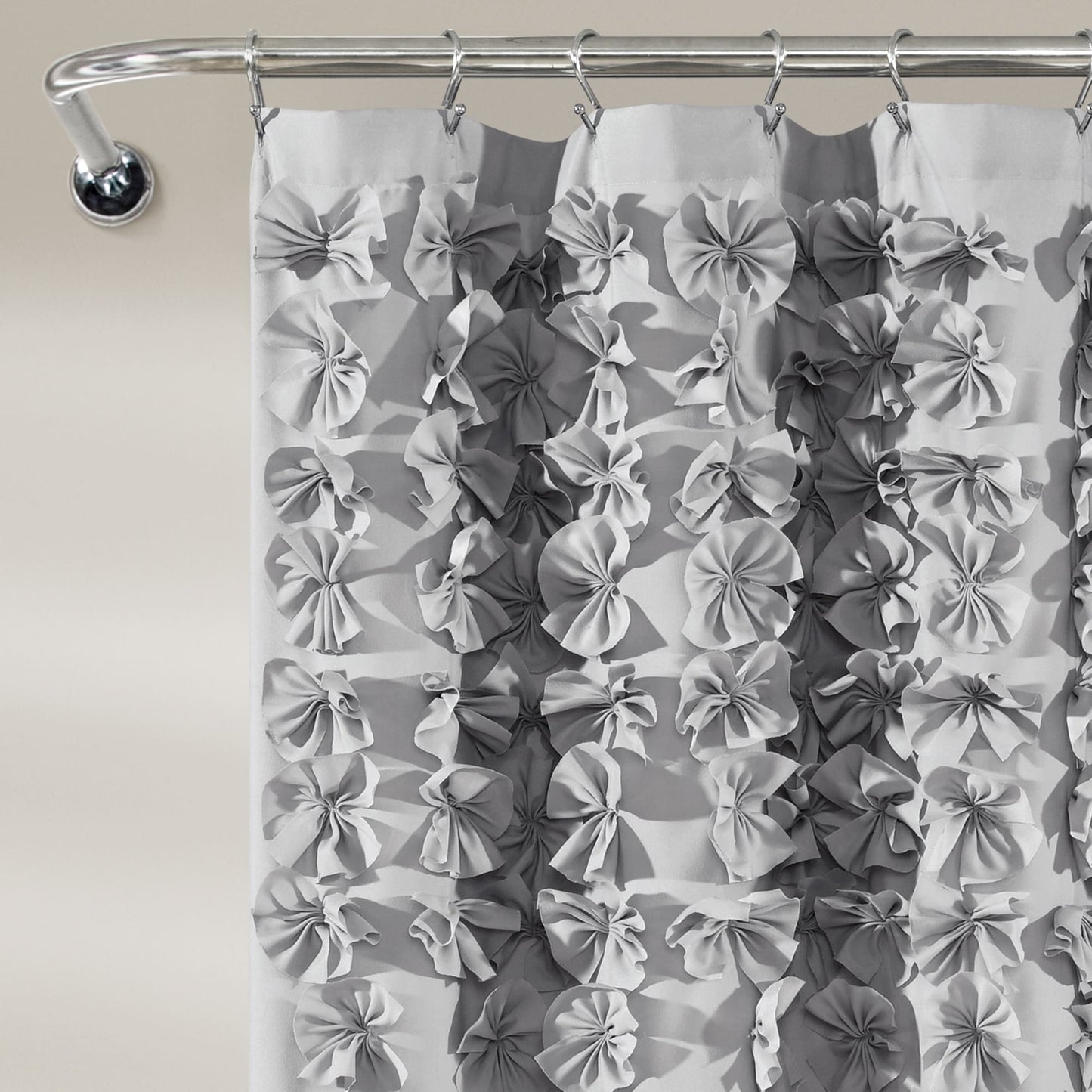 The Gray Barn Dogwood Ivory Shower Curtain