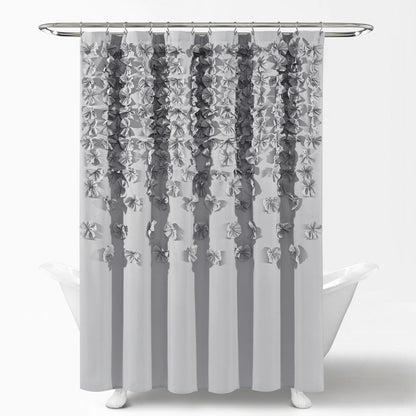 The Gray Barn Dogwood Ivory Shower Curtain