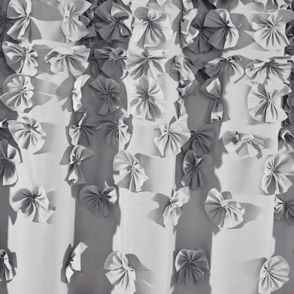 The Gray Barn Dogwood Ivory Shower Curtain