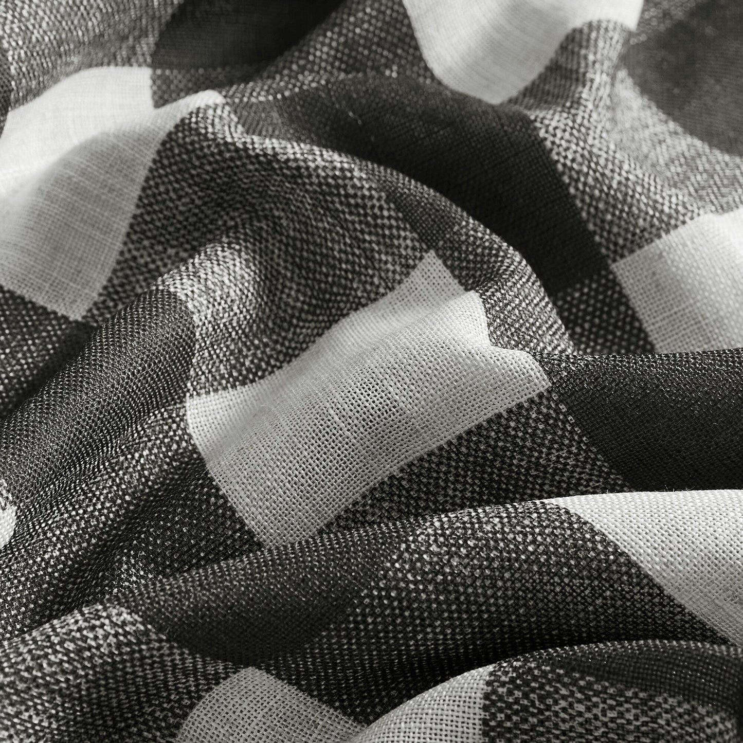 The Gray Barn Holly Buffalo Check Blackout Window Single Curtain Panel