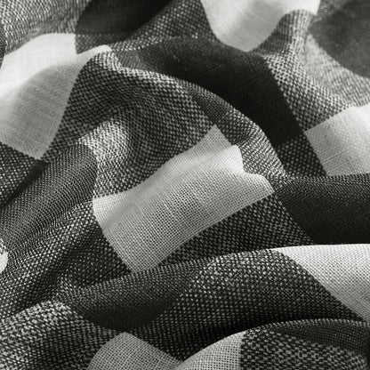 The Gray Barn Holly Buffalo Check Blackout Window Single Curtain Panel