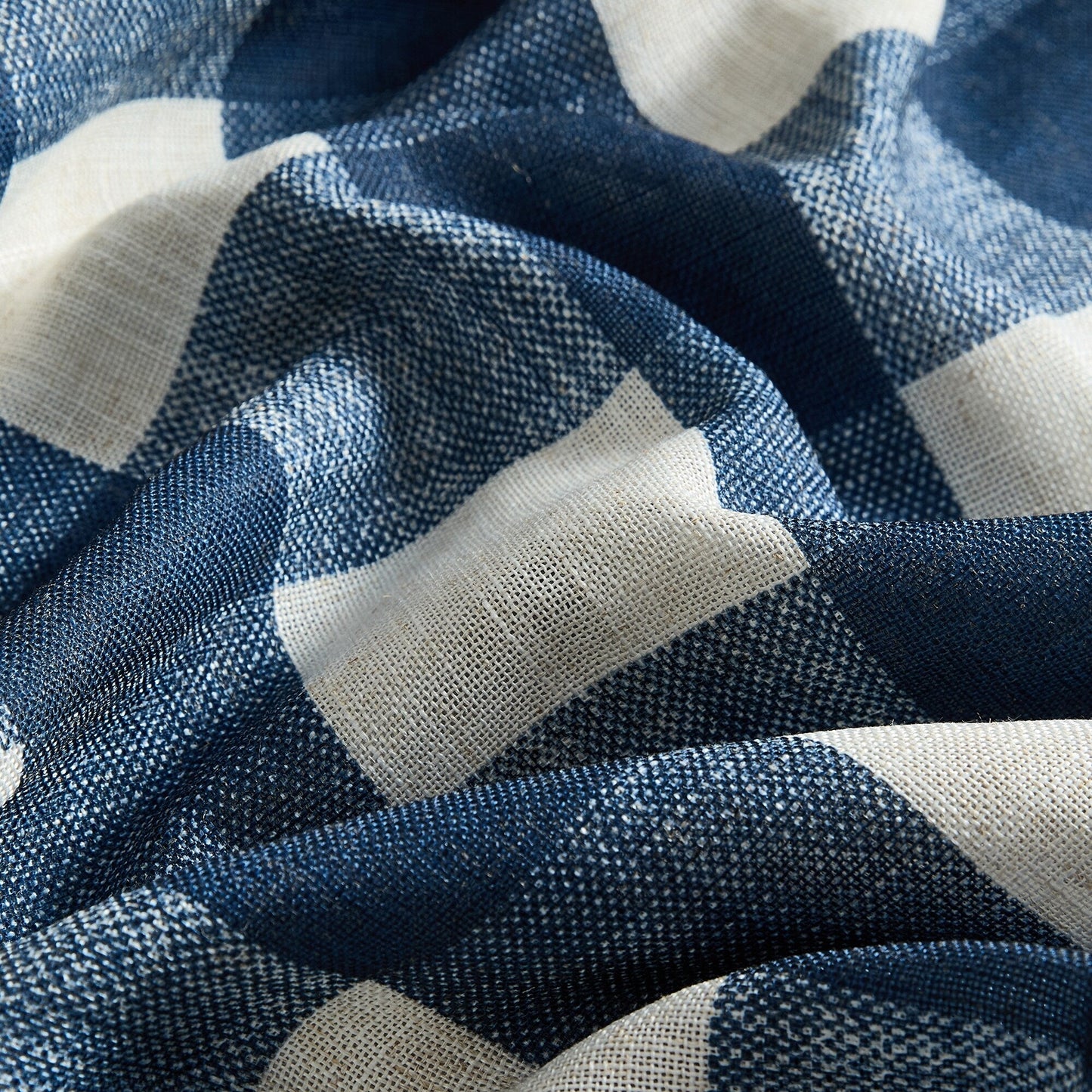 The Gray Barn Holly Buffalo Check Blackout Window Single Curtain Panel