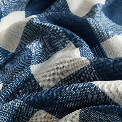 The Gray Barn Holly Buffalo Check Blackout Window Single Curtain Panel