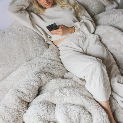 The Original Plush - Coma Inducer® Oversized Comforter - White Sand