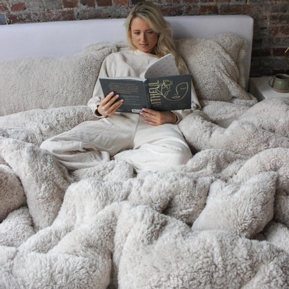 The Original Plush - Coma Inducer® Oversized Comforter - White Sand