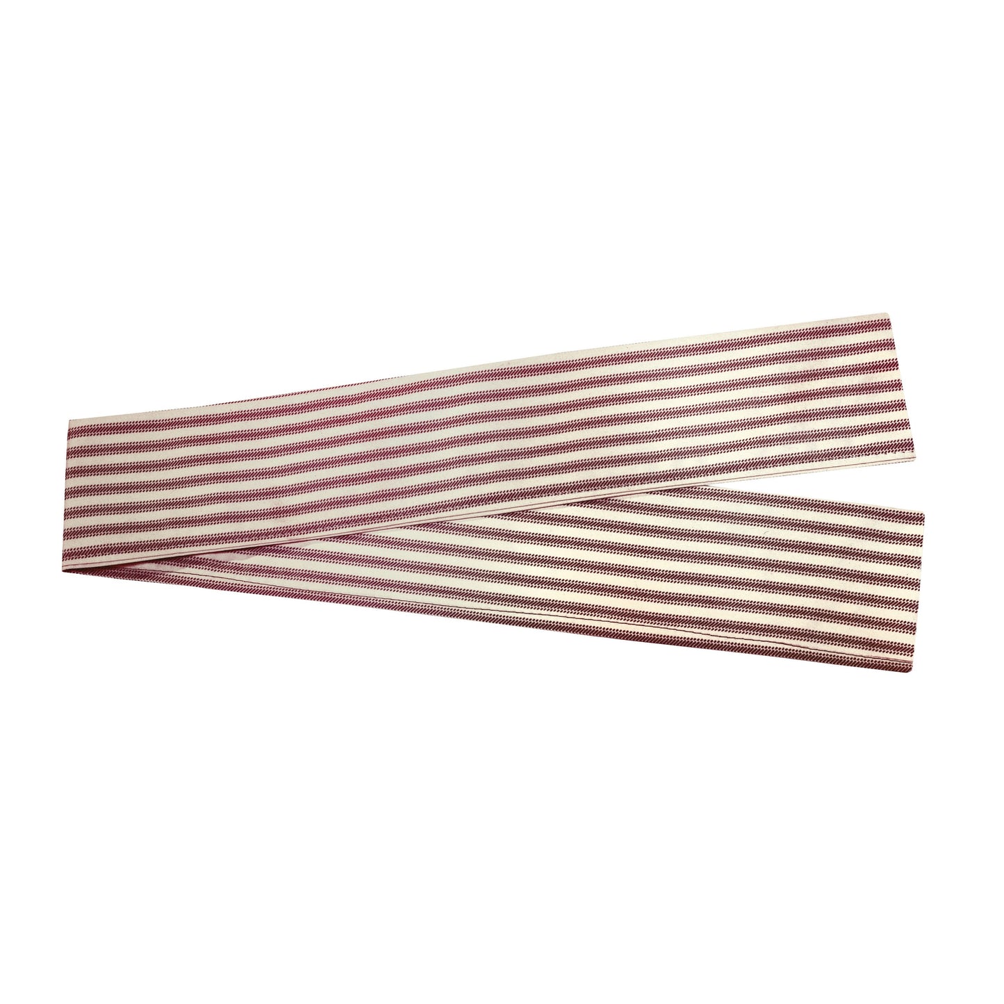ThermaLogic Ticking Stripe Pole Top Window Curtain Panel Set
