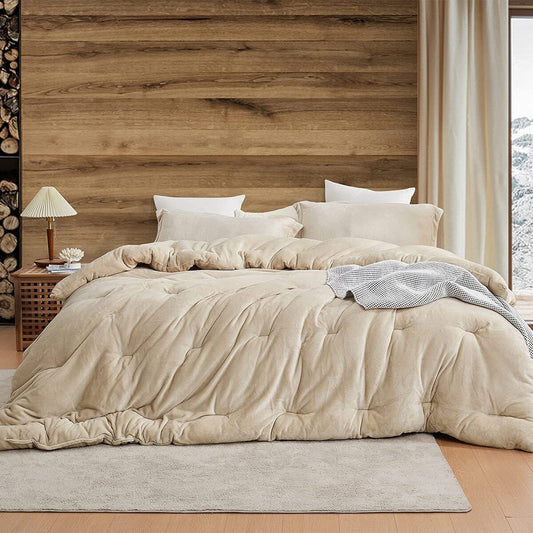 Thicker Than Thick® - Coma Inducer® Oversized Comforter Set - Standard Plush Filling - Birch