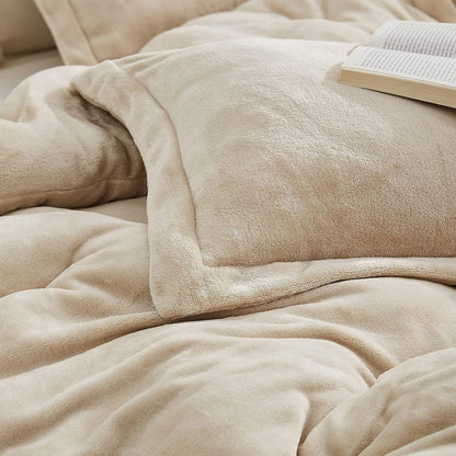 Thicker Than Thick® - Coma Inducer® Oversized Comforter Set - Standard Plush Filling - Birch